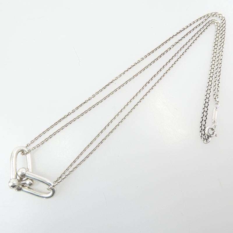 ティファニー ハードウェア ラージ ダブルリンク ネックレス ペンダント 買取実績 画像