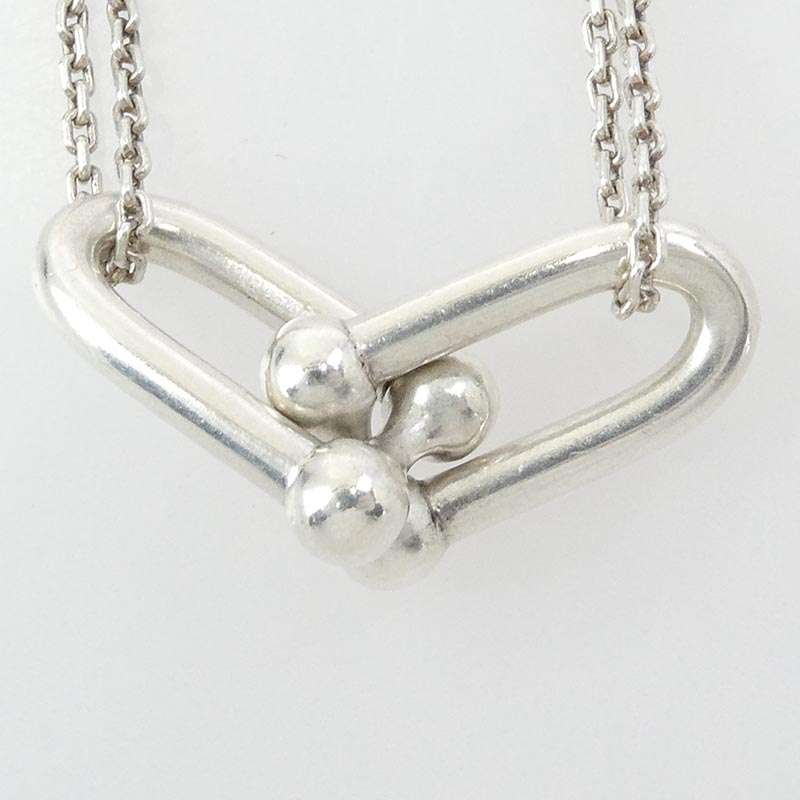 ティファニー ハードウェア ラージ ダブルリンク ネックレス ペンダント 買取実績 画像