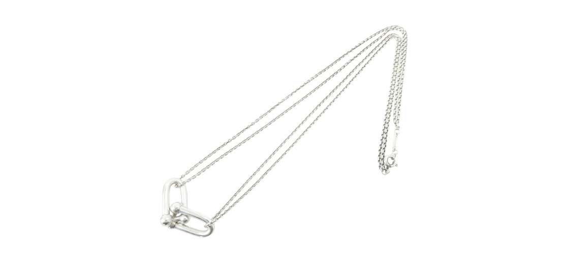 ティファニー ハードウェア ラージ ダブルリンク ネックレス ペンダント 買取実績