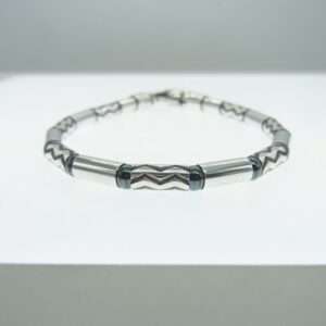 ティファニー ドイツ製 パイプ ビーズリンク ブレスレット アズテック ヘマタイト シルバー 買取実績