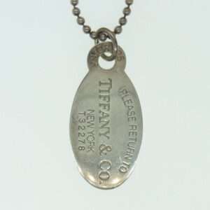 ティファニー オーバルタグ リターントゥ シルバーネックレス 買取実績