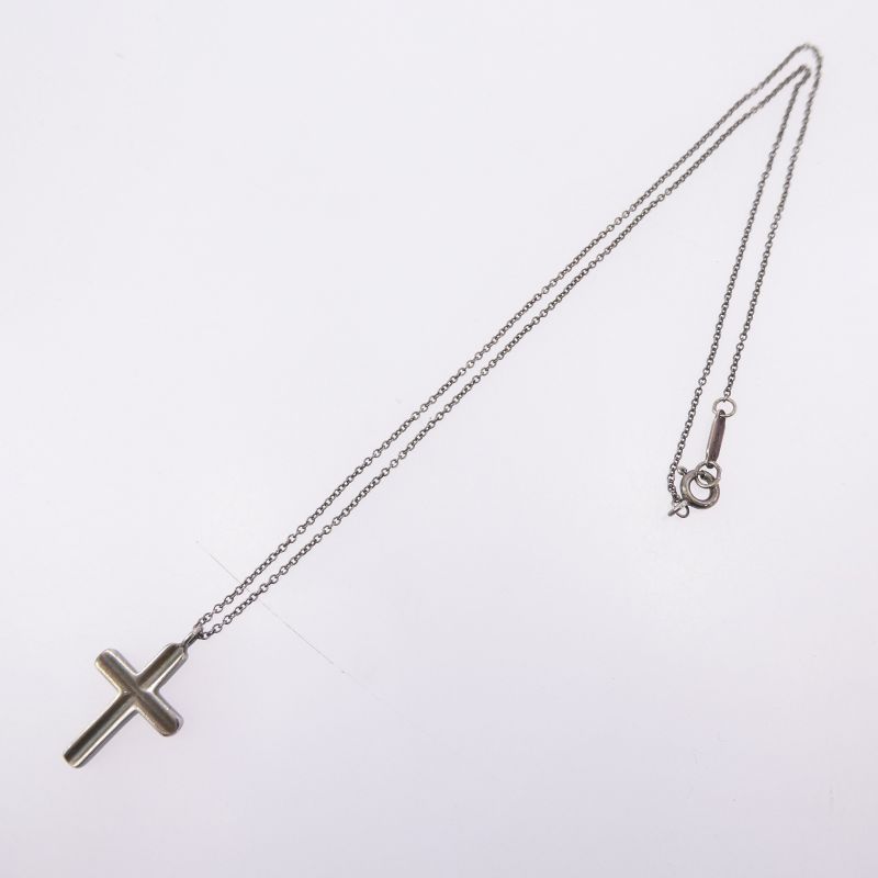 ティファニー SV925 コンケーブ クロス ネックレス 買取実績 画像