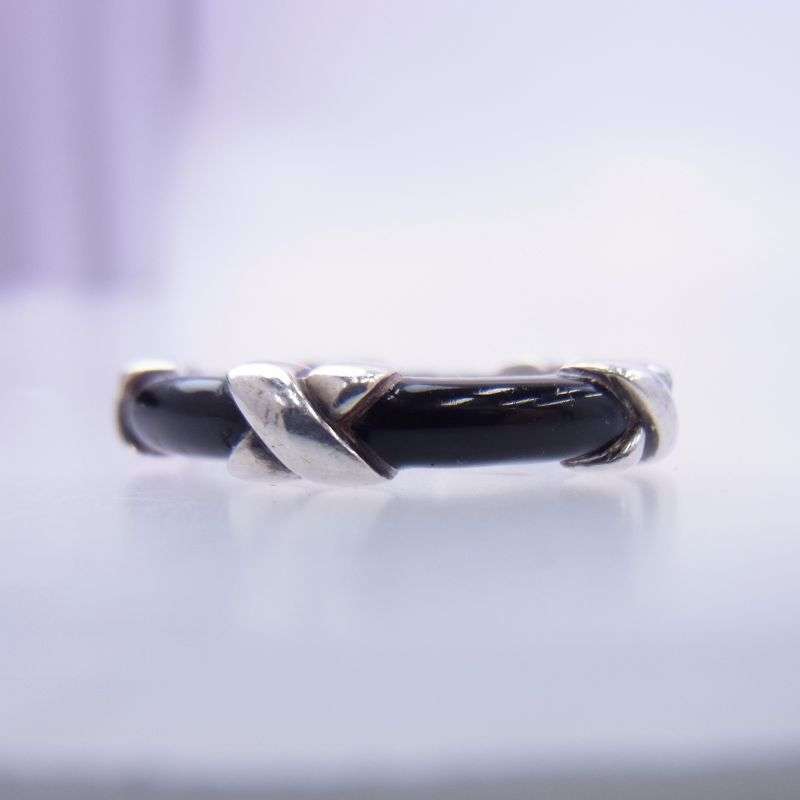 ティファニー シグネチャー クロス リング 買取実績 画像