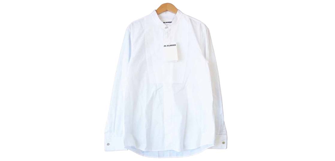 ジルサンダー 2020年春夏 コットン ポプリン タキシード シャツ 買取実績