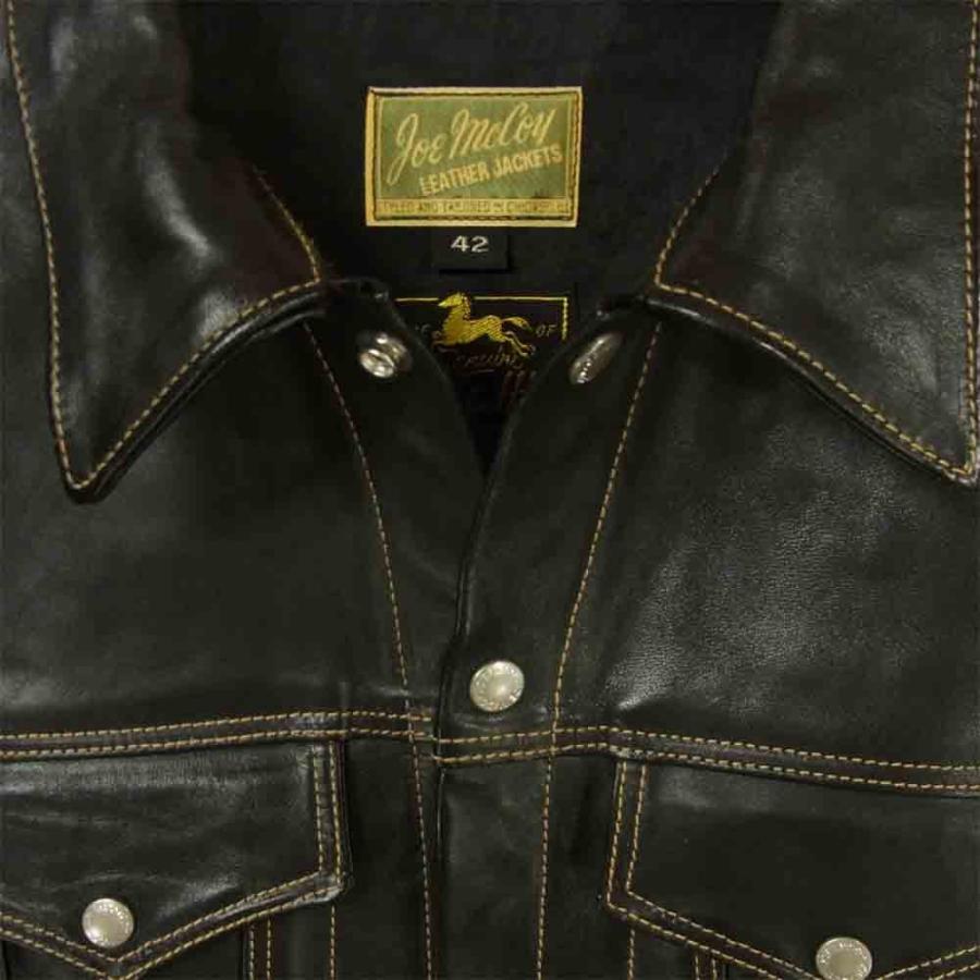 ジョーマッコイ MJ12010 LEATHER JACKET 買取実績 画像