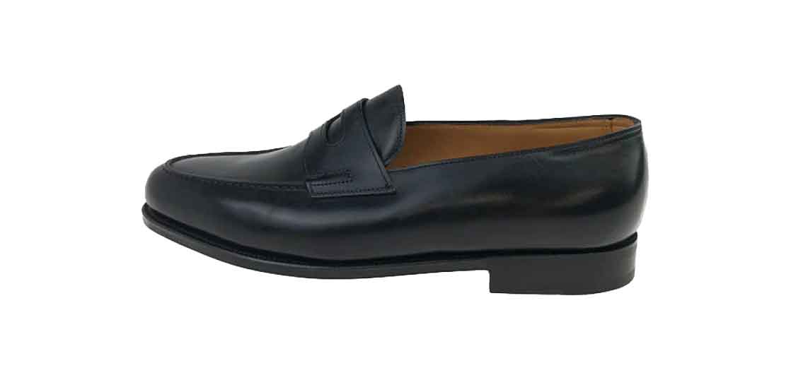 ジョンロブ 4395 LOPEZ CALF M/W シングル レザーローファー UK8.5E 買取実績