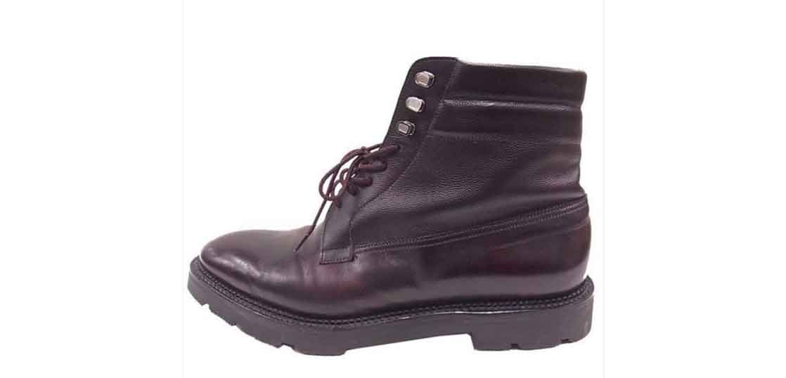 ジョンロブ アルダー パネルレザー ダービー ブーツ 買取実績