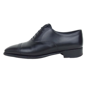 ジョンロブ 121507 フィリップ 2 ブラックオックスフォードカーフレザー パンチドキャップトゥ シューズ ブラック系 買取実績