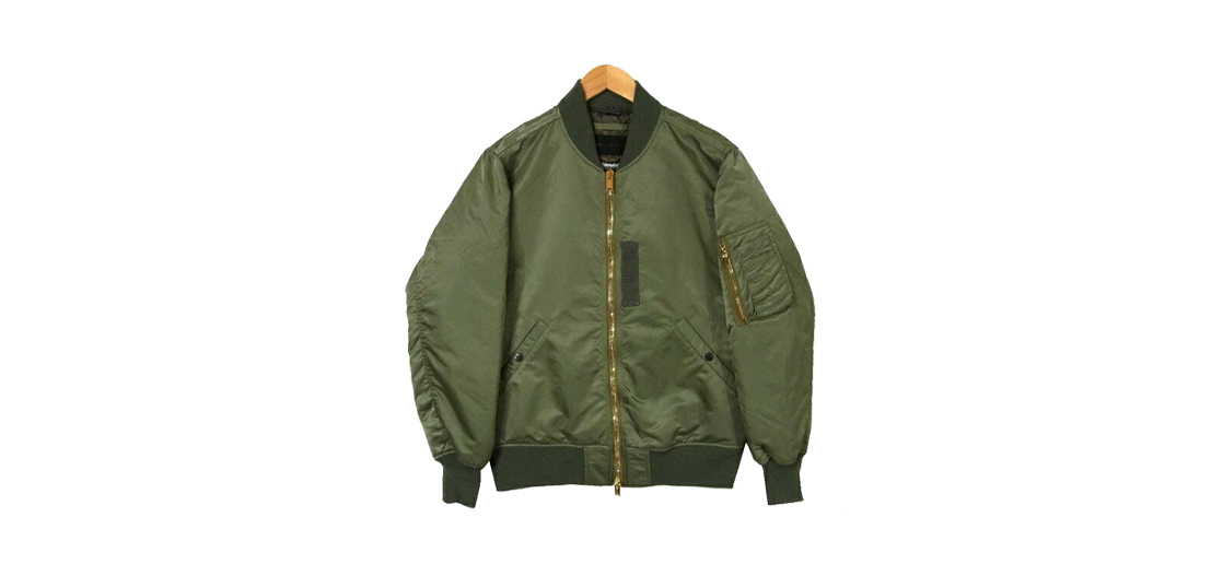 ジュンハシモト 18秋冬 MA-1 ジャケット 買取実績