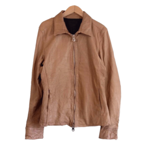 ジュンハシモト ジップ シャツ カウレザー ジャケット 買取実績