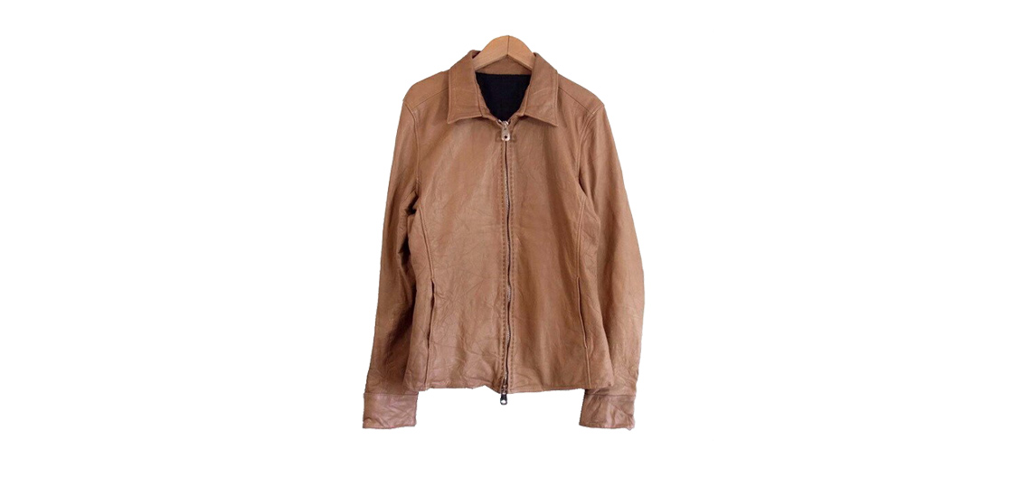 ジュンハシモト ジップ シャツ カウレザー ジャケット 買取実績