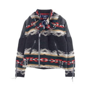 ジュンヤワタナベコムデギャルソンマン ペンドルトン 綿ウールジャガード ライダース ジャケット 買取実績