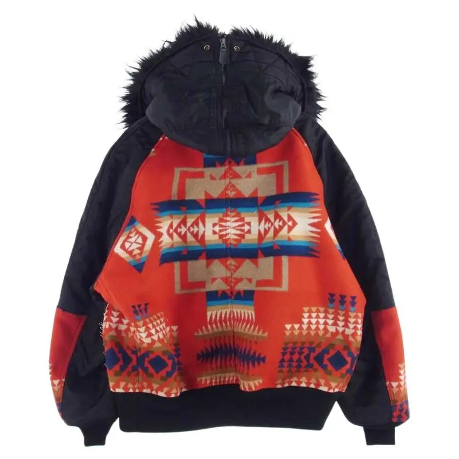ジャケット・アウター 22AW JUNYA WATANABE MAN PENDELTON N-2B ジュンヤワタナベコムデギャルソンマン ペンドルトン ナイロンツイル N