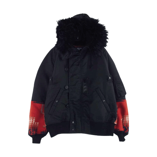ジャケット・アウター 22AW JUNYA WATANABE MAN PENDELTON N-2B ジュンヤワタナベコムデギャルソンマン ペンドルトン ナイロンツイル N