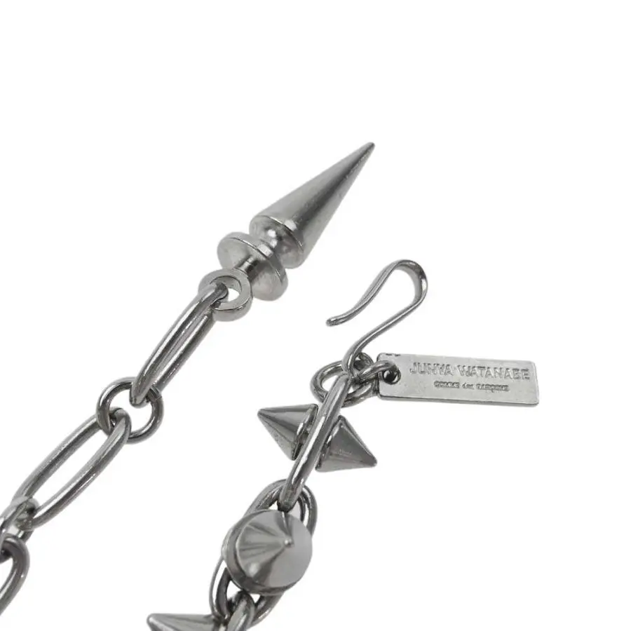 Junya Watanabe ジュンヤワタナベ ニードルスパイク ネックレス美品 ジュンヤワタナベコムデギャルソン ニードル スパイク チェーン切替