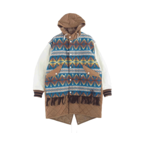 ジュンヤワタナベコムデギャルソンマン ペンドルトン WJ-C005-051 AZTEC COAT 袖レザー切替 モッズ 買取実績