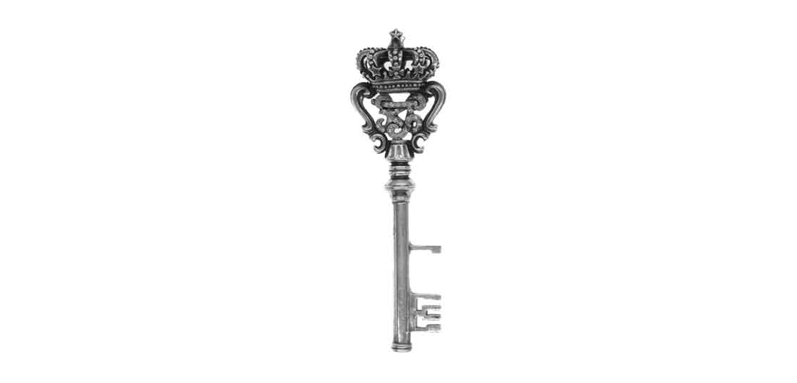 JUSTIN DAVIS × KIYOHARU Crown Key - ネックレス