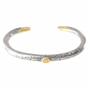 ケンキクチ K18 金目 イーグルフェイス バングル 買取実績