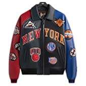 キス KITH & AVIREX for the New York Knicks Madison Square Garden Icon Jacket 画像