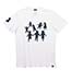 ラルディーニ フラワーモチーフ ホワイトTシャツ 画像