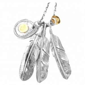 ラリースミス フェザー タタキ メタル カスタム ネックレス 買取実績