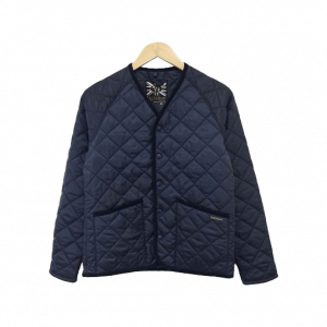 ラベンハム BARHAM LVH-17-BP ノーカラー キルティングジャケット 買取実績