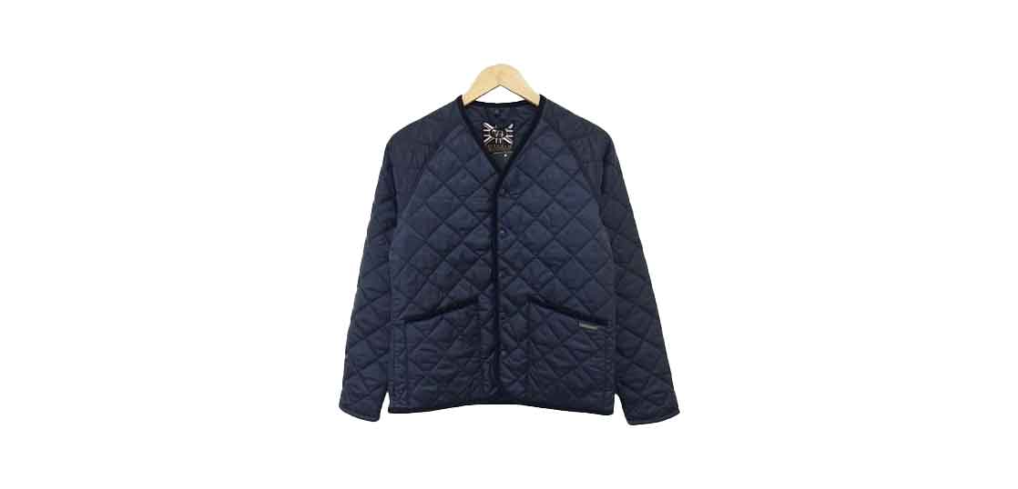 ラベンハム BARHAM LVH-17-BP ノーカラー キルティングジャケット 買取実績