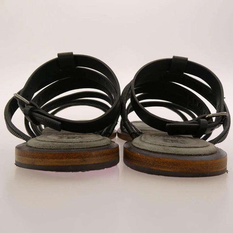 ブルネロクチネリ ライトストーン レザーストラップ サンダル 買取実績 画像