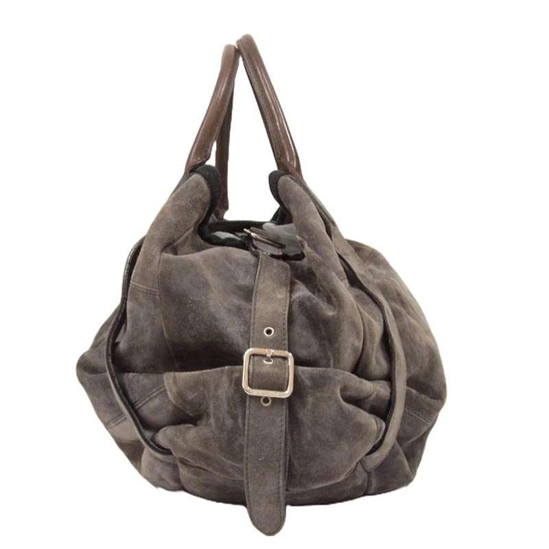 ブルネロクチネリ スエード トートバッグ 買取実績 画像