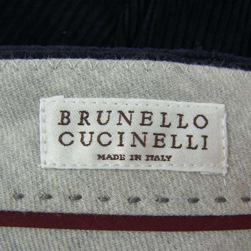 ブルネロクチネリ 太畝 コーデュロイ テーパード パンツ 買取実績 画像