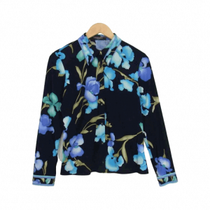 レオナール 159507 フラワー プリント シャツ 買取実績