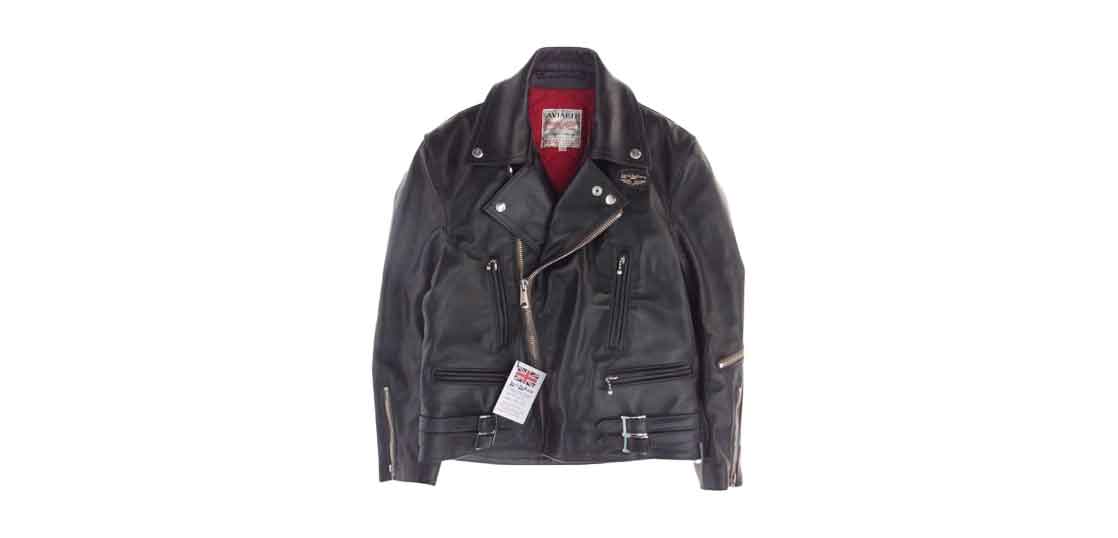 ルイスレザー 391 ライトニング ホースハイド レギュラーフィット ベージュジップ キルティング 買取実績