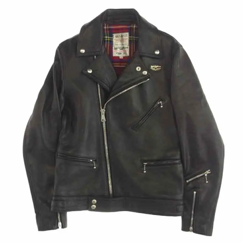 ルイスレザー441TRラットランドシープ　サイクロン38 ルイスレザー 441TR CYCLONE JACKET ラットランドシープ タータン