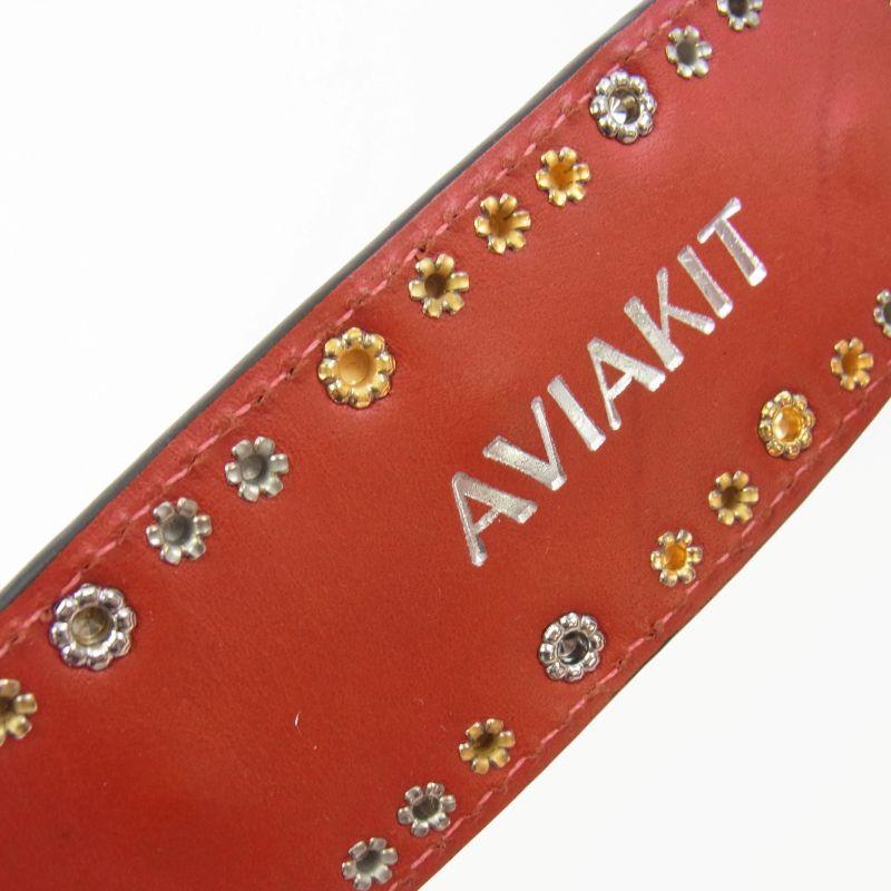 ルイスレザー × Guitar Wolf Belt ギターウルフ AVIAKIT Jet Rock n Roll スタッズ ベルト 買取実績 画像