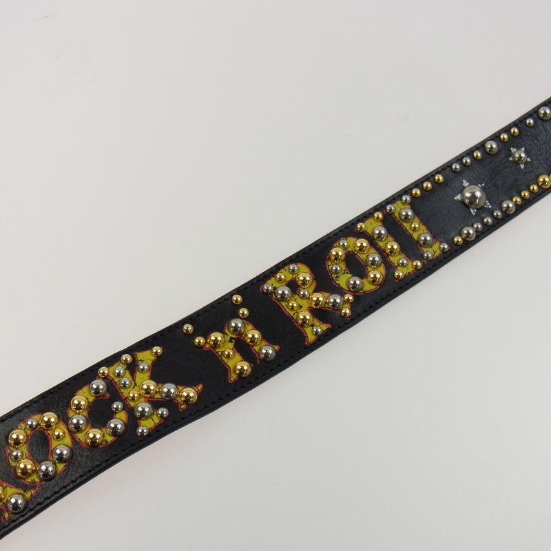 ルイスレザー × Guitar Wolf Belt ギターウルフ AVIAKIT Jet Rock n Roll スタッズ ベルト 買取実績 画像