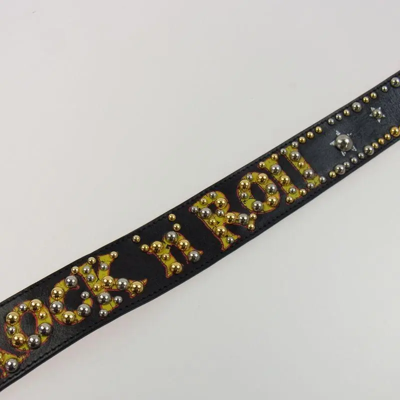 ルイスレザー × Guitar Wolf ギターウルフ Belt AVIAKIT Jet Rock n