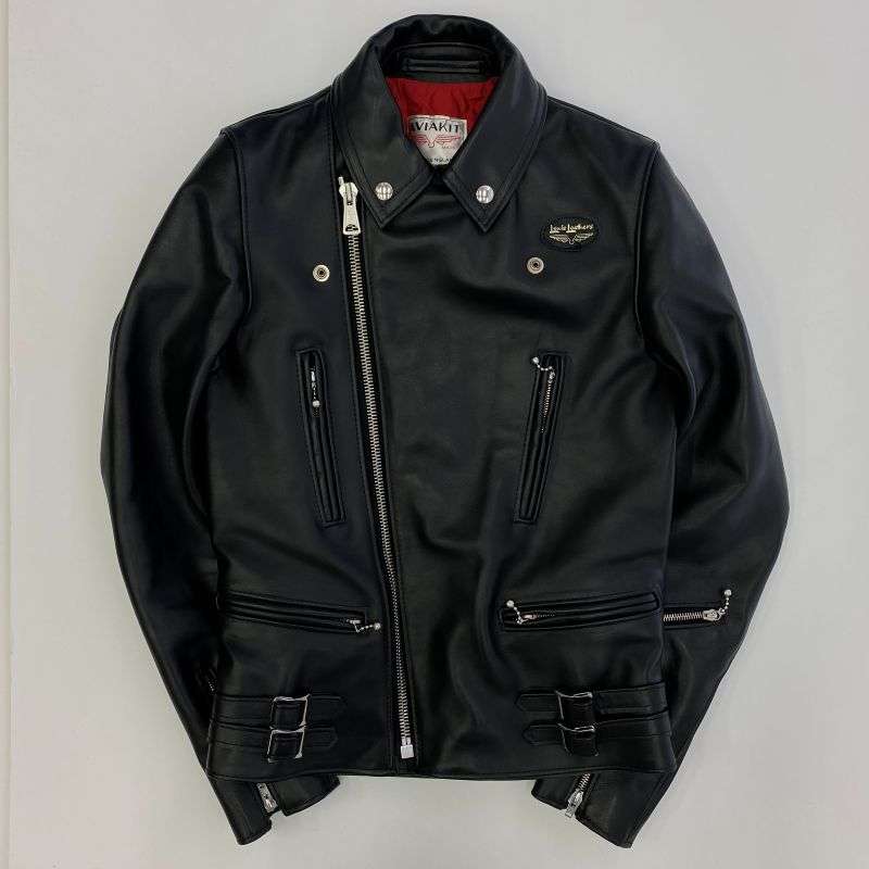 ルイスレザー Lightning REAL HIDE ライトニング レザー ライダース ジャケット 買取実績 画像
