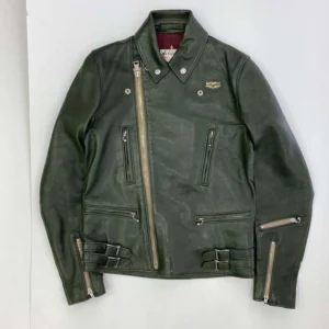 ルイスレザー 441TR CYCLONE JACKET ラットランドシープ タータン