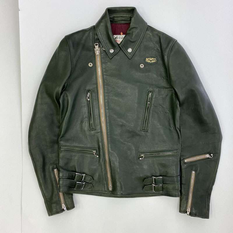 ルイスレザー UNDERCOVER Lightning Tight Fit アンダーカバー ライトニング シープレザー ライダース ジャケット 買取実績 画像