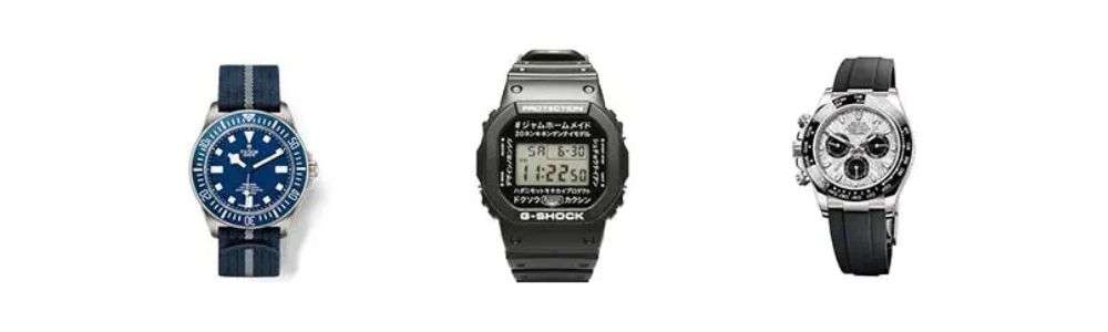 ブランド品・ブランド古着のLINE査定とは？サービスの基本を解説 ブランド時計 画像