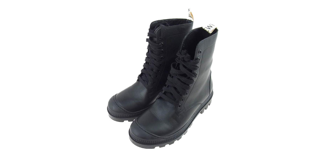 ロエベ ブーツ レザー コンバット 買取実績