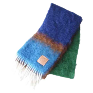 ロエベ モヘア ストライプ スカーフ 買取実績