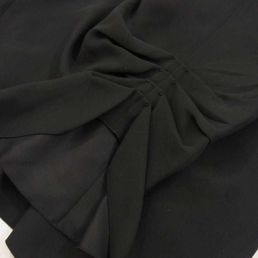 ルイヴィトン シルク100％ ノースリーブ ワンピース ドレス ブラック 買取実績 画像
