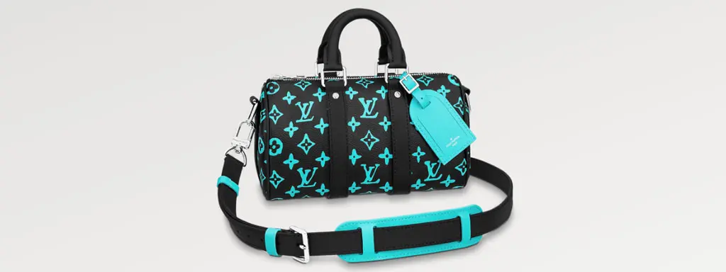 ルイヴィトン LV バンドル バイカラー モノグラム・アンプラント レザー｜ルイ
