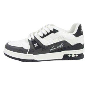 ルイヴィトン 21SS 1AANEB MS1202 LVトレイナー エンボス モノグラムライン レザー ローカット スニーカー 買取実績