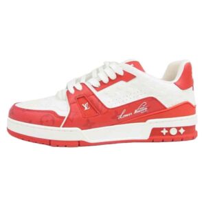 ルイヴィトン 22AW 1AANFG LD0272 LVトレイナー エンボス モノグラムライン レザー ローカット スニーカー 買取実績