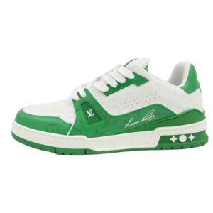 ルイヴィトン 22AW MS0272 LVトレイナー エンボス モノグラムライン レザー ローカット スニーカー 買取実績