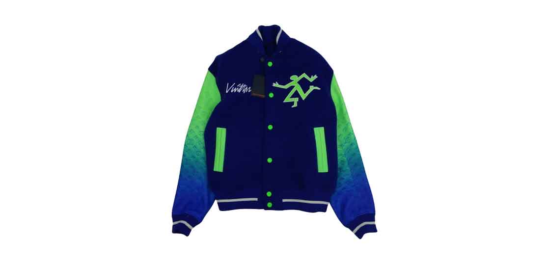 ルイヴィトン 22SS 1A9UJR ミックス グラディエント レザー ボンバー ジャケット ライトグリーン 買取実績