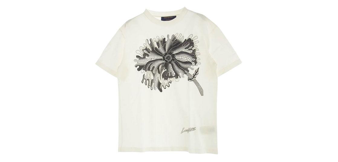 ルイヴィトン × 草間彌生 23ss HOY37W  サイケデリック フラワー クルーネック 半袖 Tシャツ 買取実績