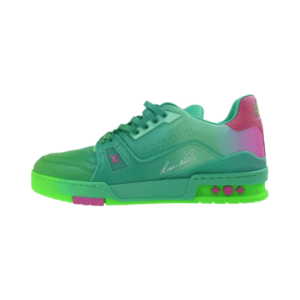 ルイヴィトン A9TRS LV トレイナー ライン スニーカー グリーン  買取実績